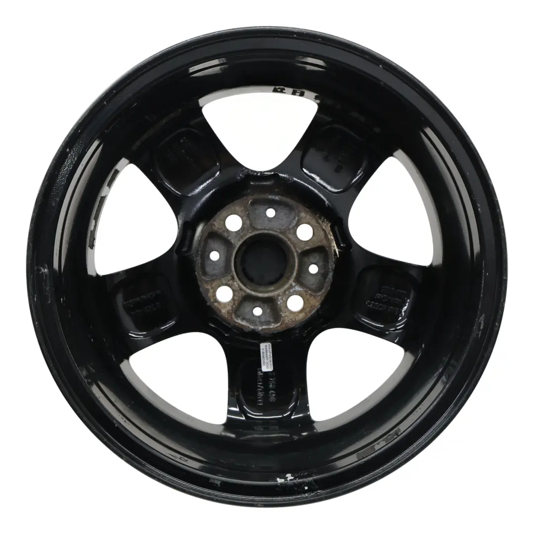 Mini Cooper One R50 R56 Black Wheel Alloy Rim 15" 5-Start Spooler 100