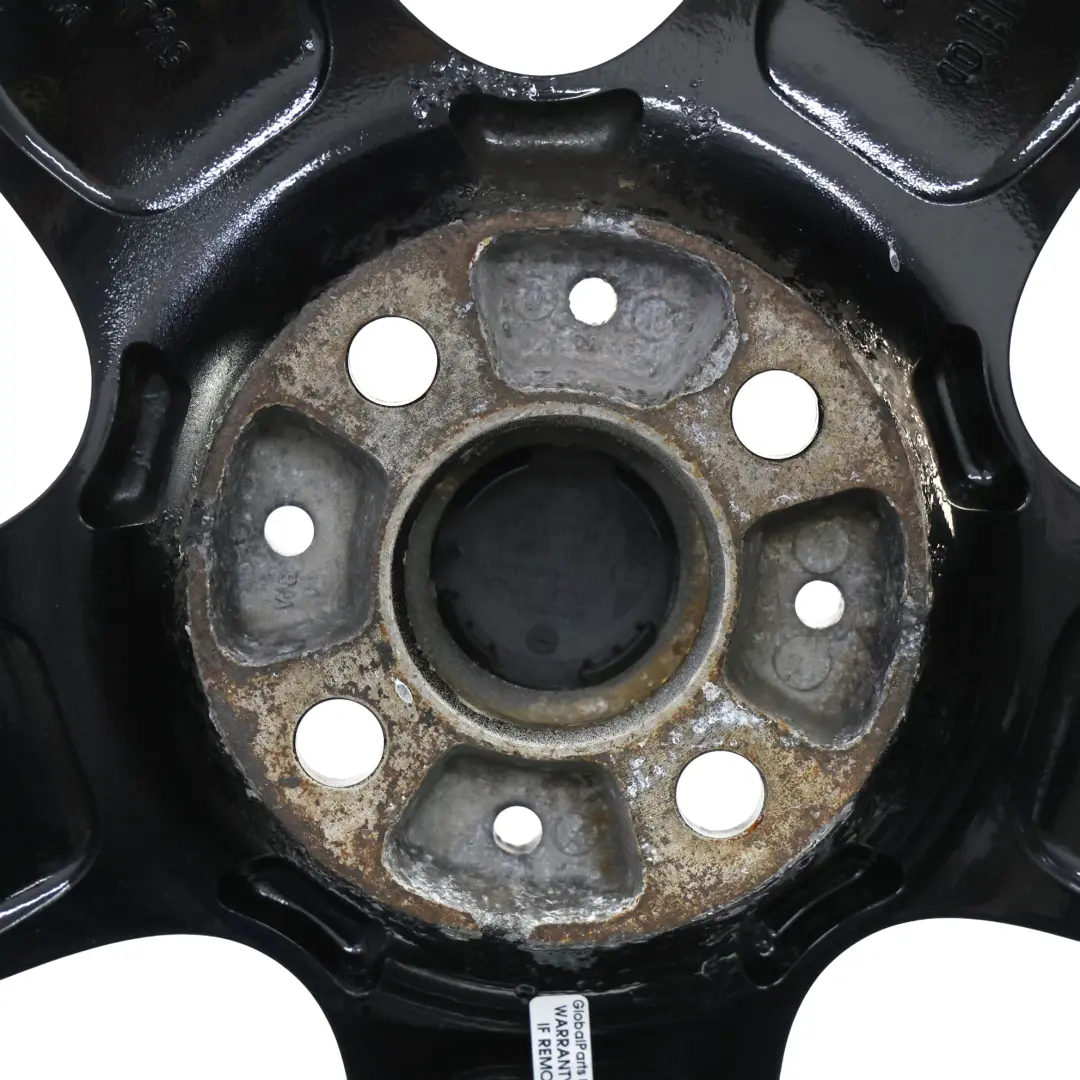 Mini Cooper One R50 R56 Black Wheel Alloy Rim 15" 5-Start Spooler 100