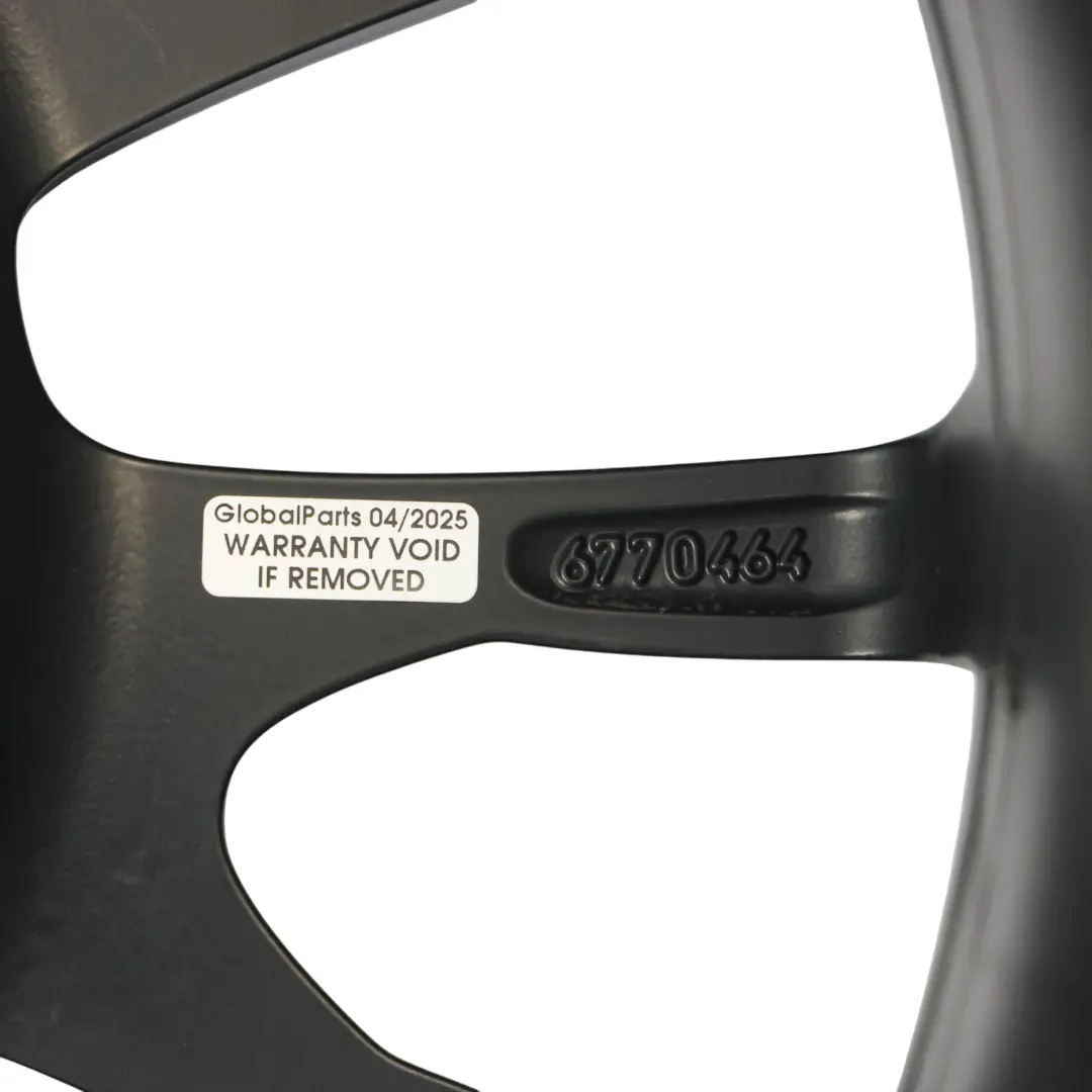 BMW E90 Llanta De Aleación Negro 18" Motorsport Styling 216 8J ET:34 6770464