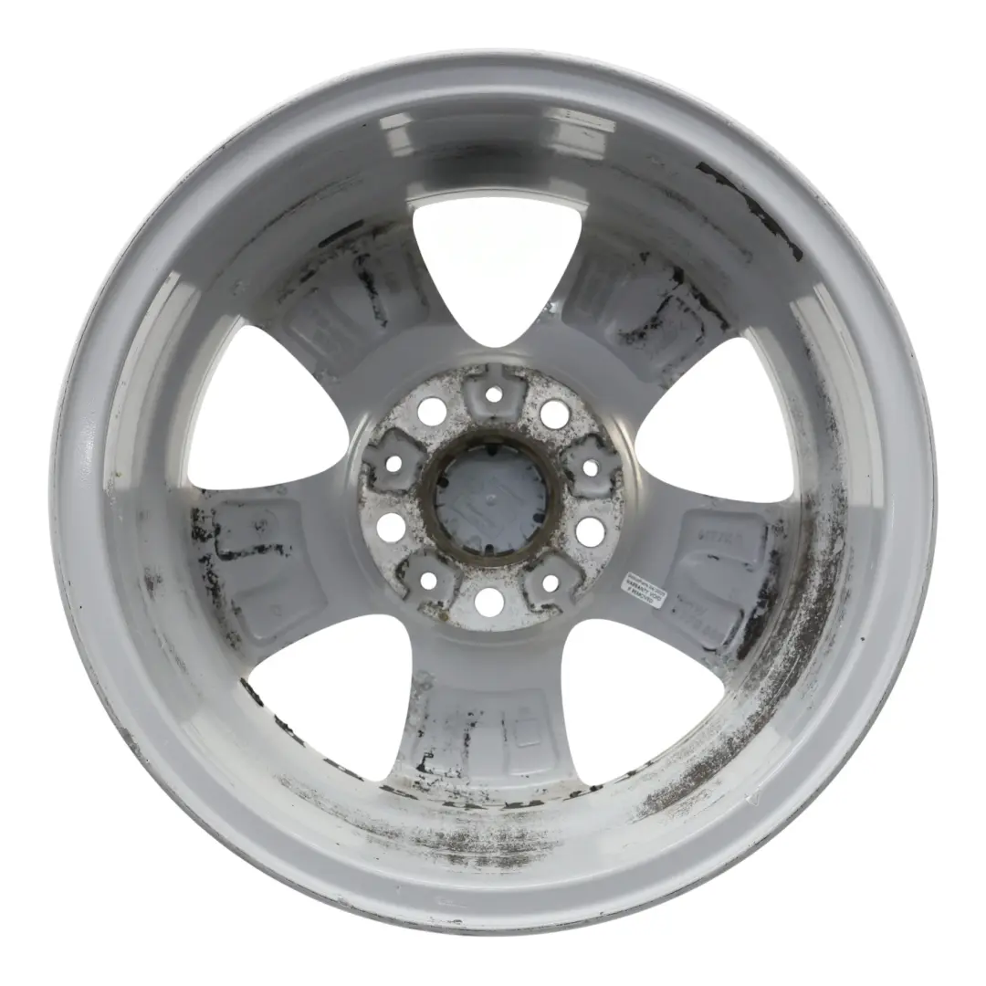 BMW E81 E87 E88 Silberne Leicht metall felge 16" 7J ET:44 Doppel speiche 6779696
