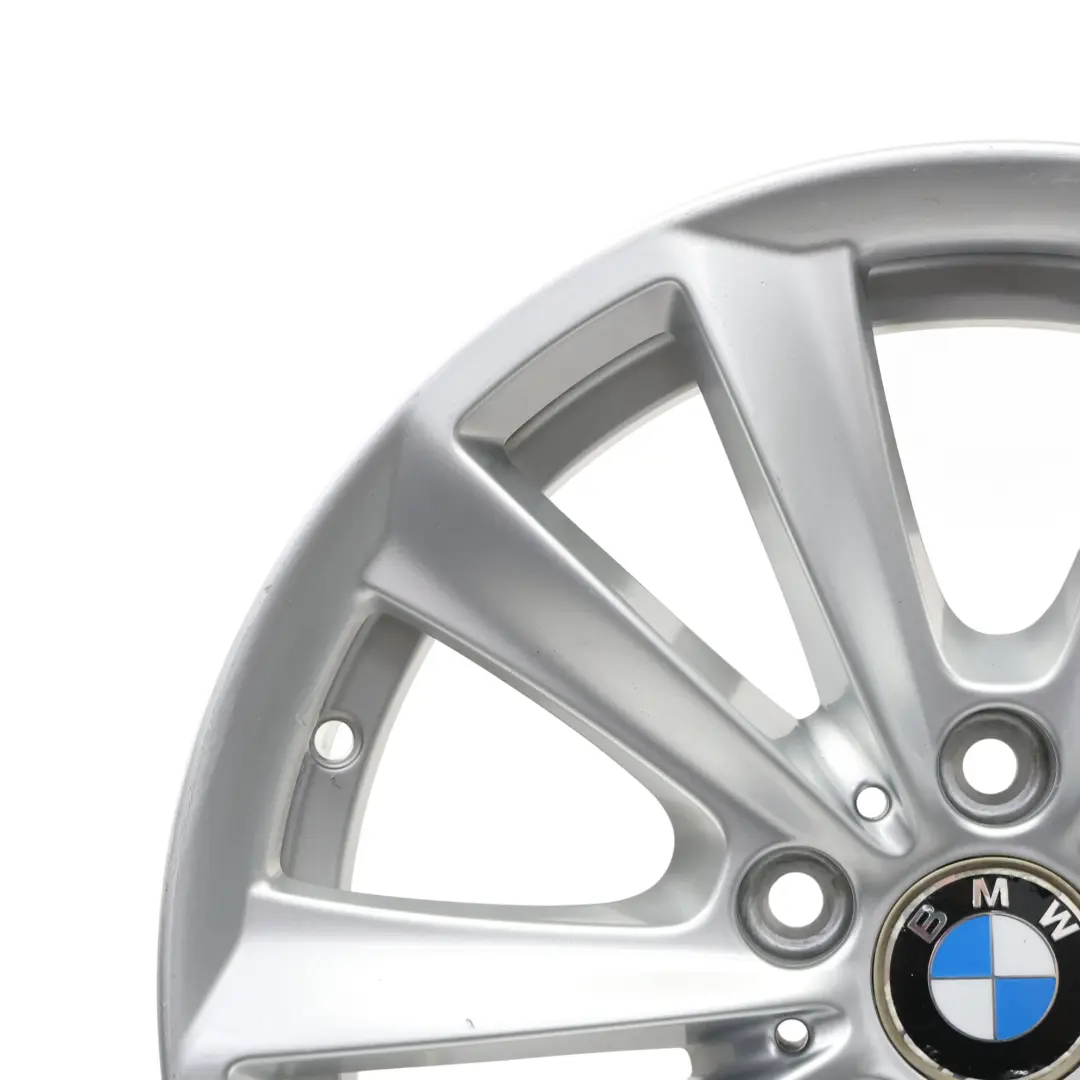 BMW F10 F11 F12 Silver Alloy Wheel Rim 17" V Spoke 236 8J ET:30 6780720