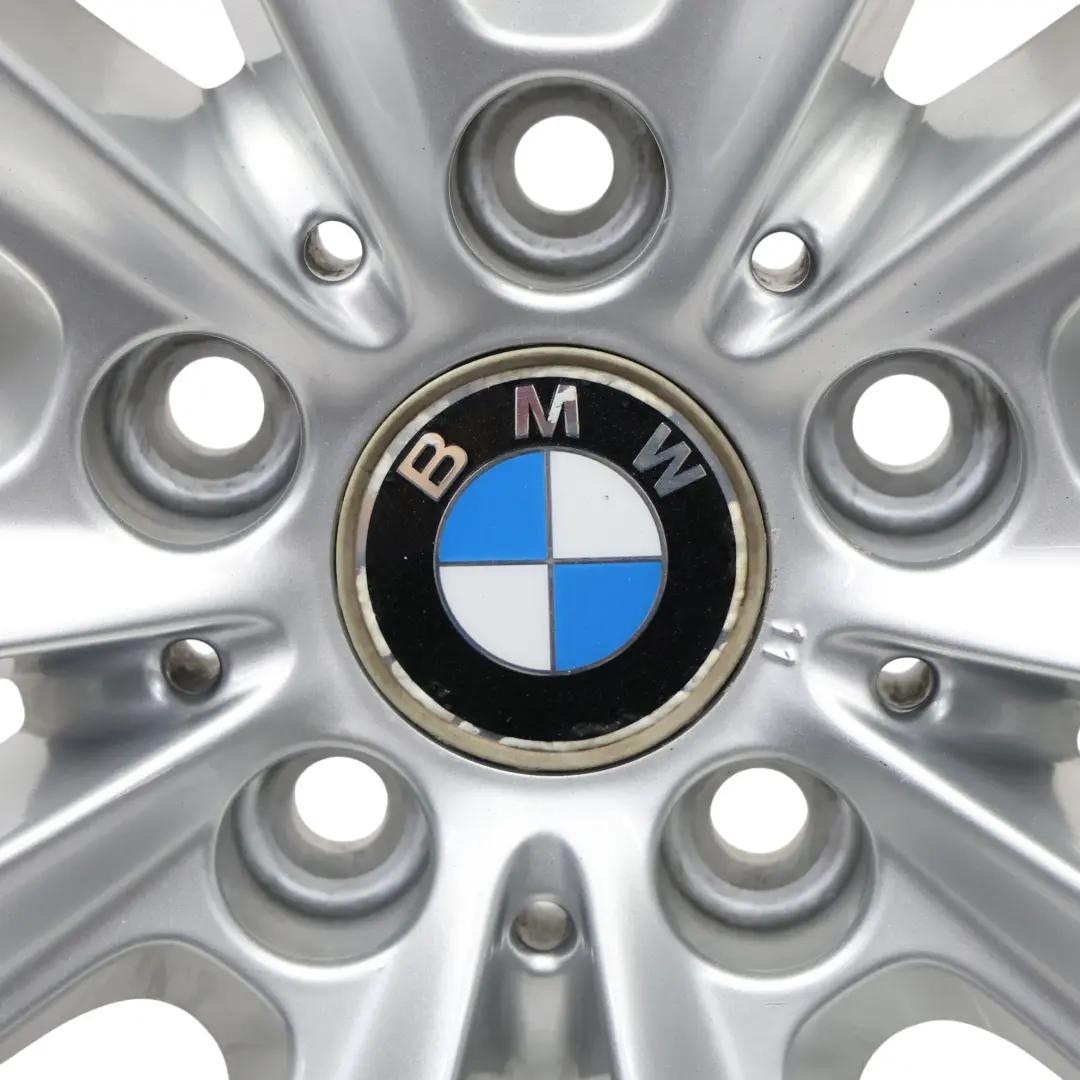 BMW F10 F11 F12 Silver Alloy Wheel Rim 17" V Spoke 236 8J ET:30 6780720