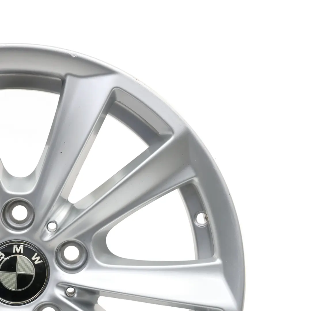 BMW F10 F11 F12 Silver Alloy Wheel Rim 17" V Spoke 236 8J ET:30 6780720