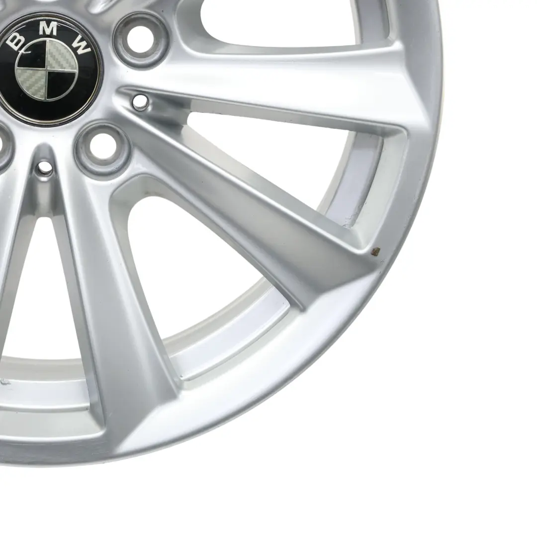 BMW F10 F11 F12 Silver Alloy Wheel Rim 17" V Spoke 236 8J ET:30 6780720