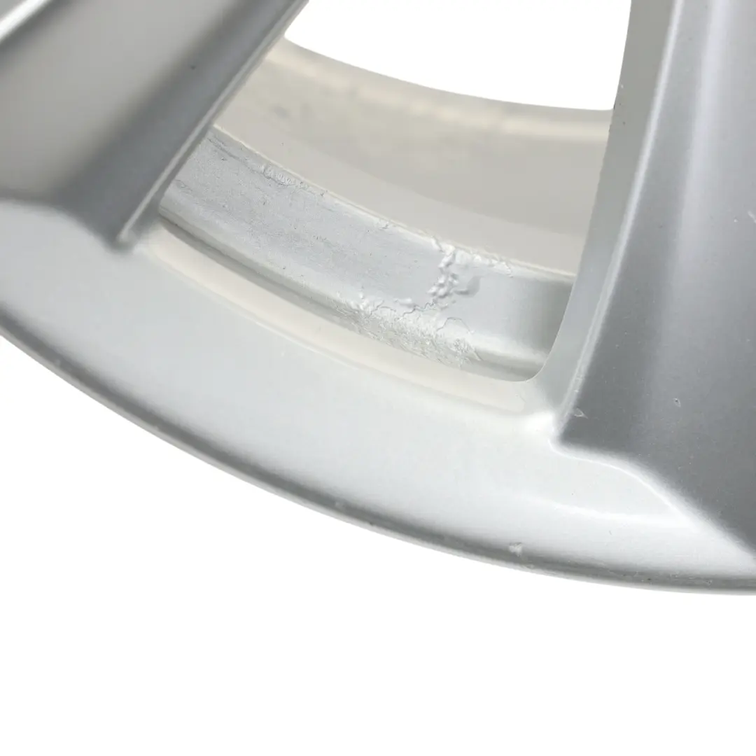 BMW F10 F11 F12 Silver Alloy Wheel Rim 17" V Spoke 236 8J ET:30 6780720