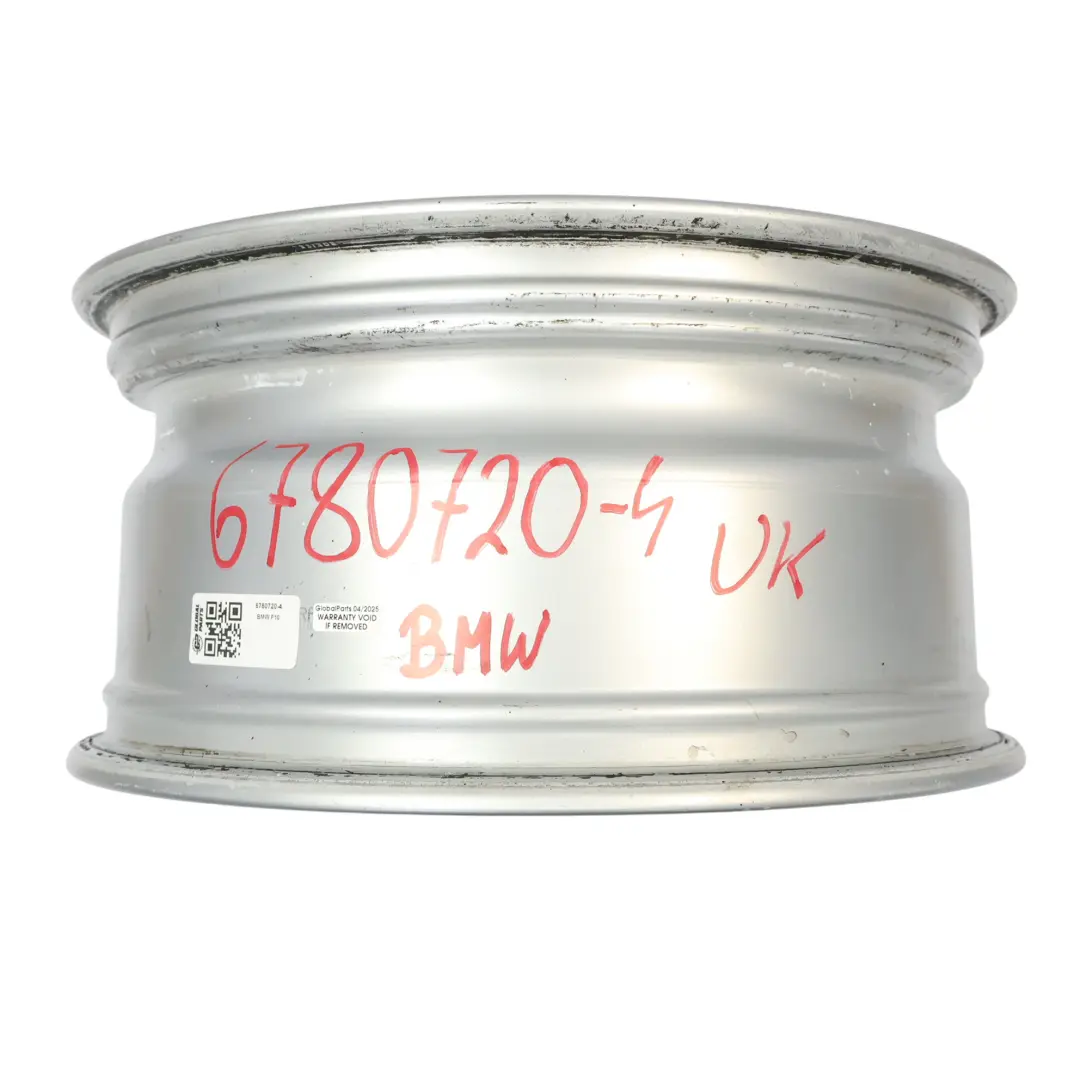 BMW F10 F11 F12 Silver Alloy Wheel Rim 17" V Spoke 236 8J ET:30 6780720