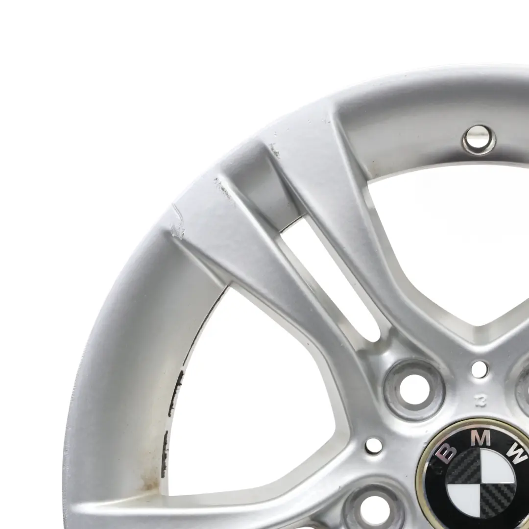 BMW E90 E91 Silver Alloy Wheel Rim 16" Double Spoke 268 7J ET:31 6780907