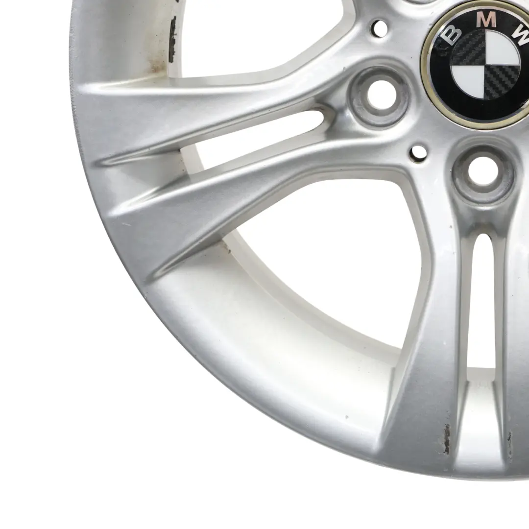 BMW E90 E91 Silver Alloy Wheel Rim 16" Double Spoke 268 7J ET:31 6780907