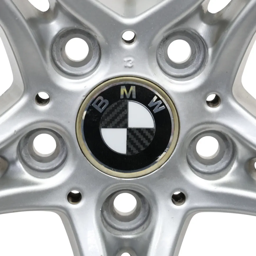 BMW E90 E91 Silver Alloy Wheel Rim 16" Double Spoke 268 7J ET:31 6780907