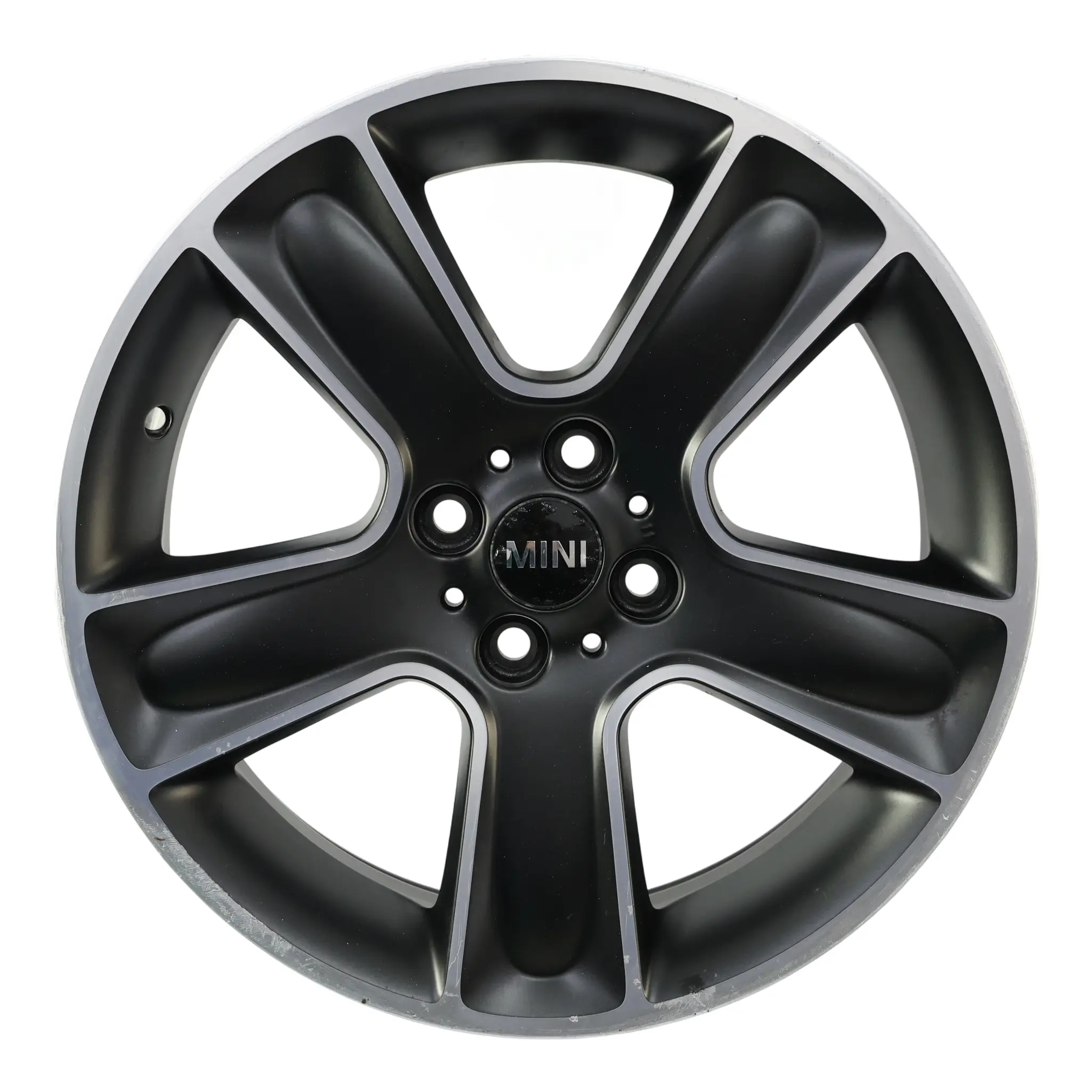 Mini Cooper One R55 R56 R57 Wheel Alloy Rim 17" 7J ET:48 Black Star Bullet 111