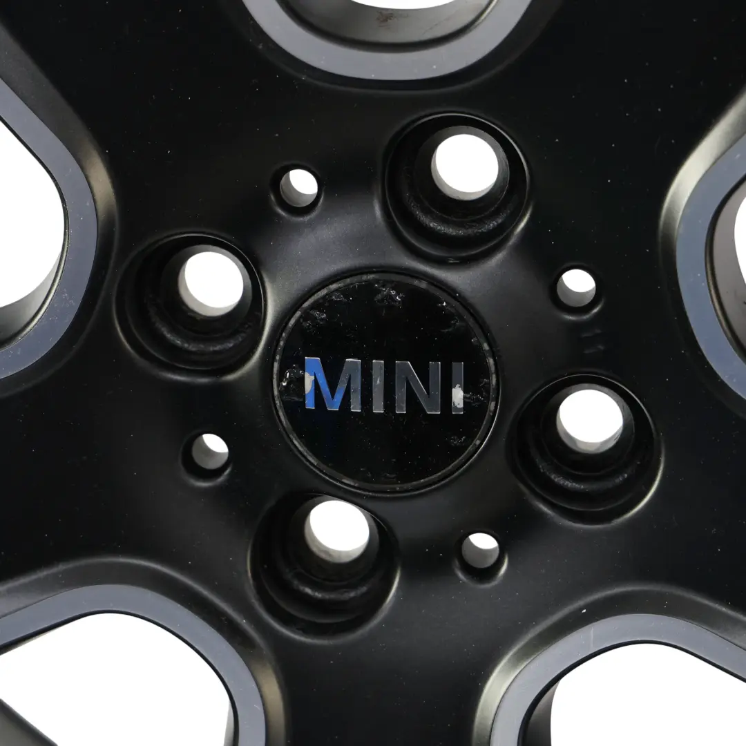 Mini Cooper One R55 R56 R57 Wheel Alloy Rim 17" 7J ET:48 Black Star Bullet 111