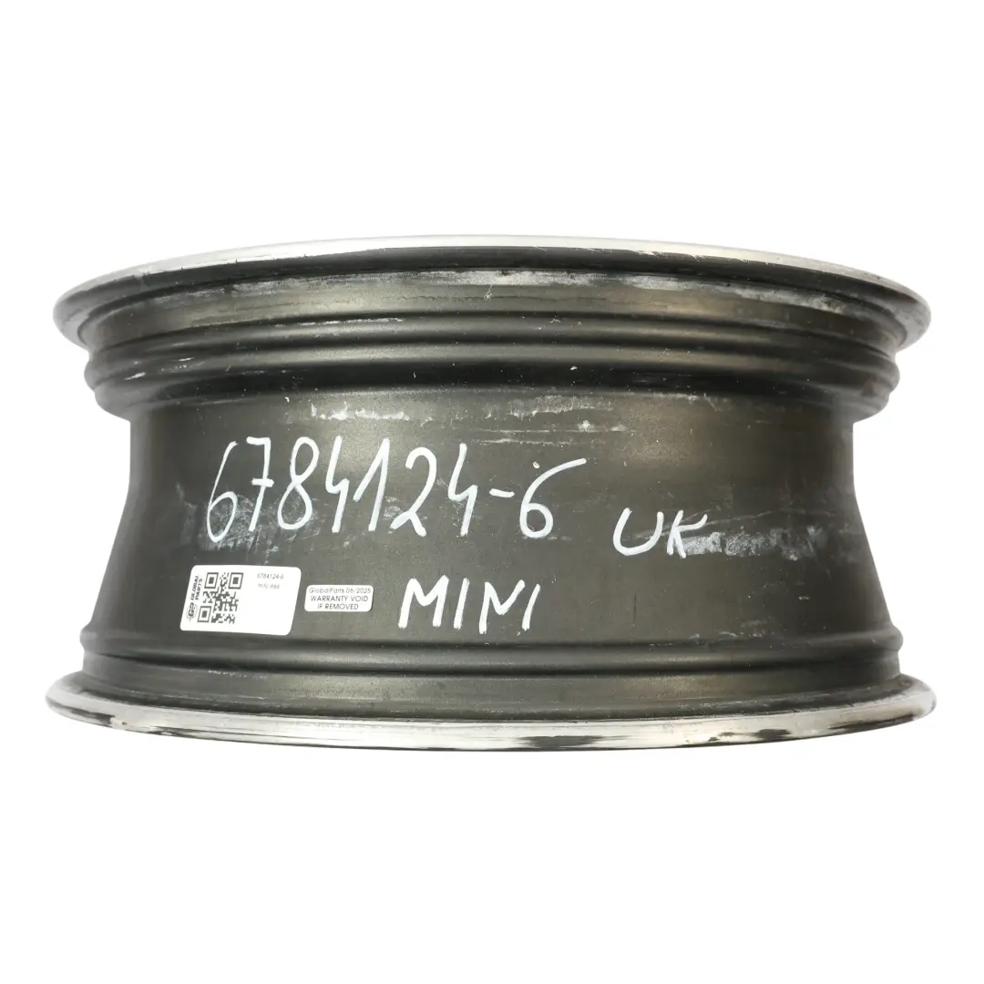 Alloy Rim 17" 7J ET:48 Black Star Bullet 111 Mini Cooper One R55 R56 R57 Wheel - SKU 6784124-6 - Part number 6784124