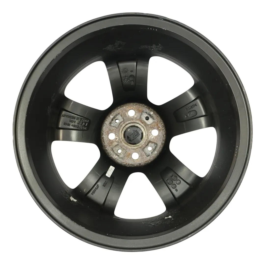 Alloy Rim 17" 7J ET:48 Black Star Bullet 111 Mini Cooper One R55 R56 R57 Wheel - SKU 6784124-6 - Part number 6784124
