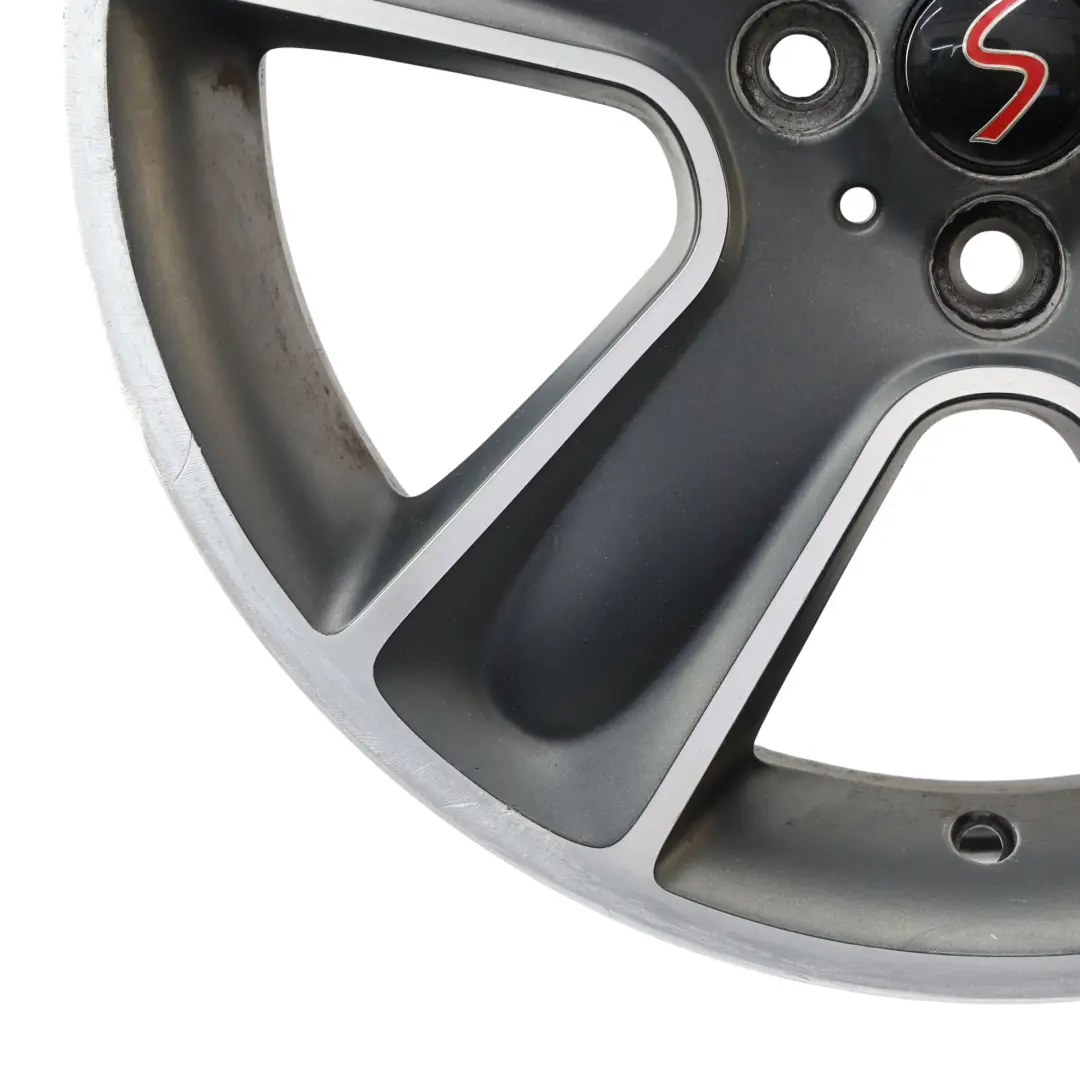 Alloy Rim 17" 7J ET:48 Black Star Bullet 111 Mini Cooper One R55 R56 R57 Wheel - SKU 6784124-6 - Part number 6784124