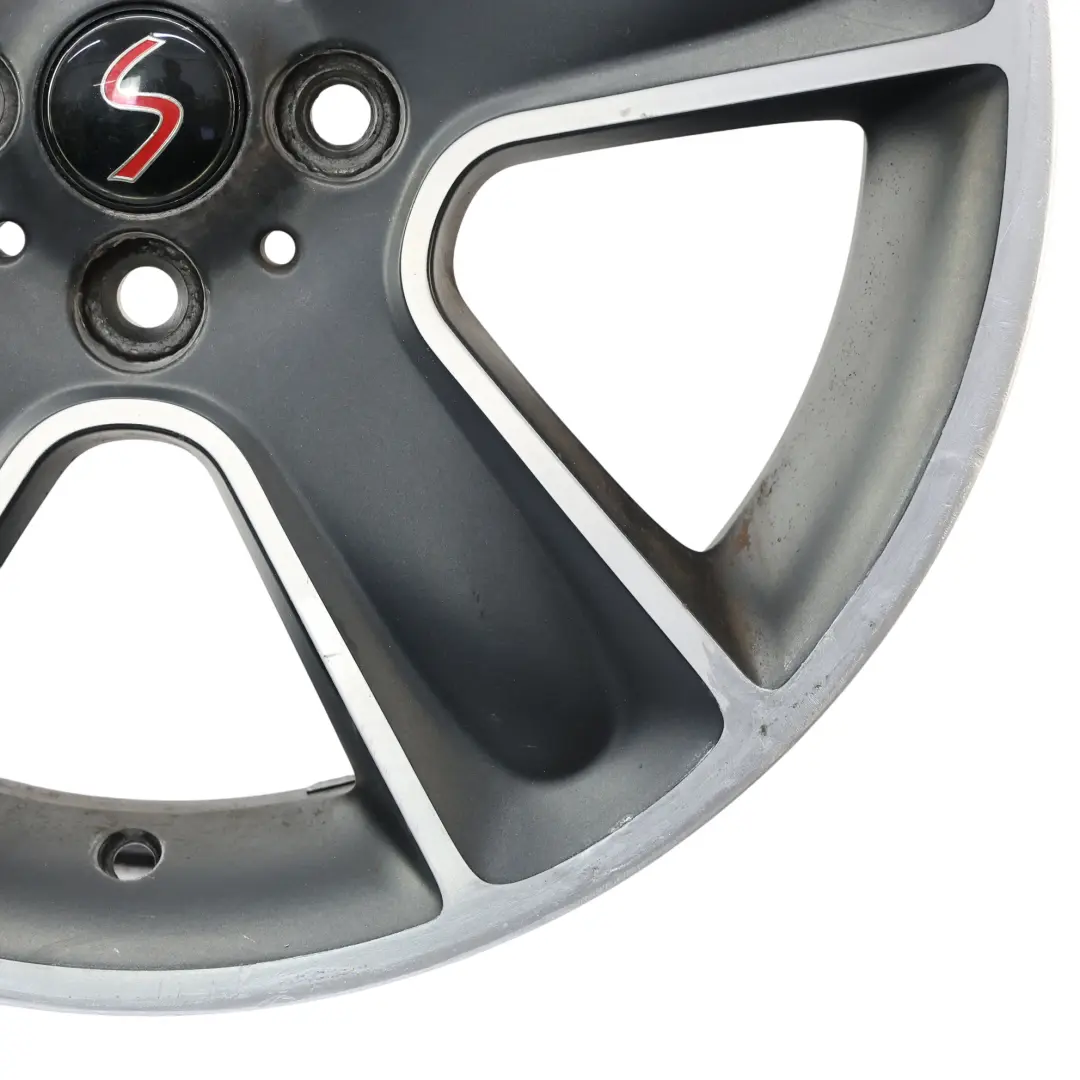 Alloy Rim 17" 7J ET:48 Black Star Bullet 111 Mini Cooper One R55 R56 R57 Wheel - SKU 6784124-6 - Part number 6784124