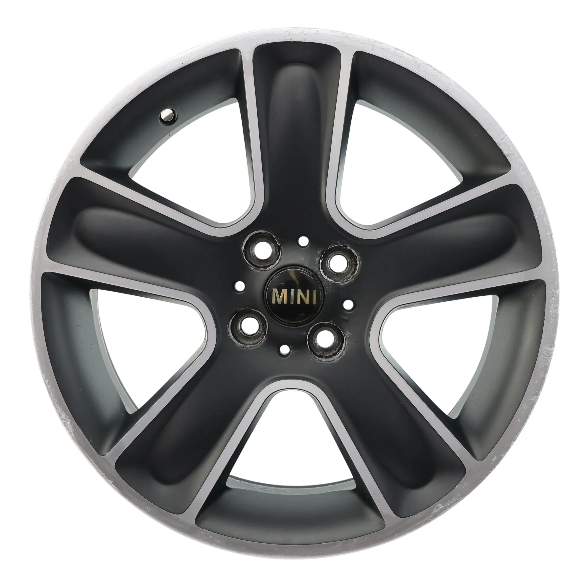 Mini Cooper One R55 R56 R57 Wheel Alloy Rim 17" 7J ET:48 Black Star Bullet 111