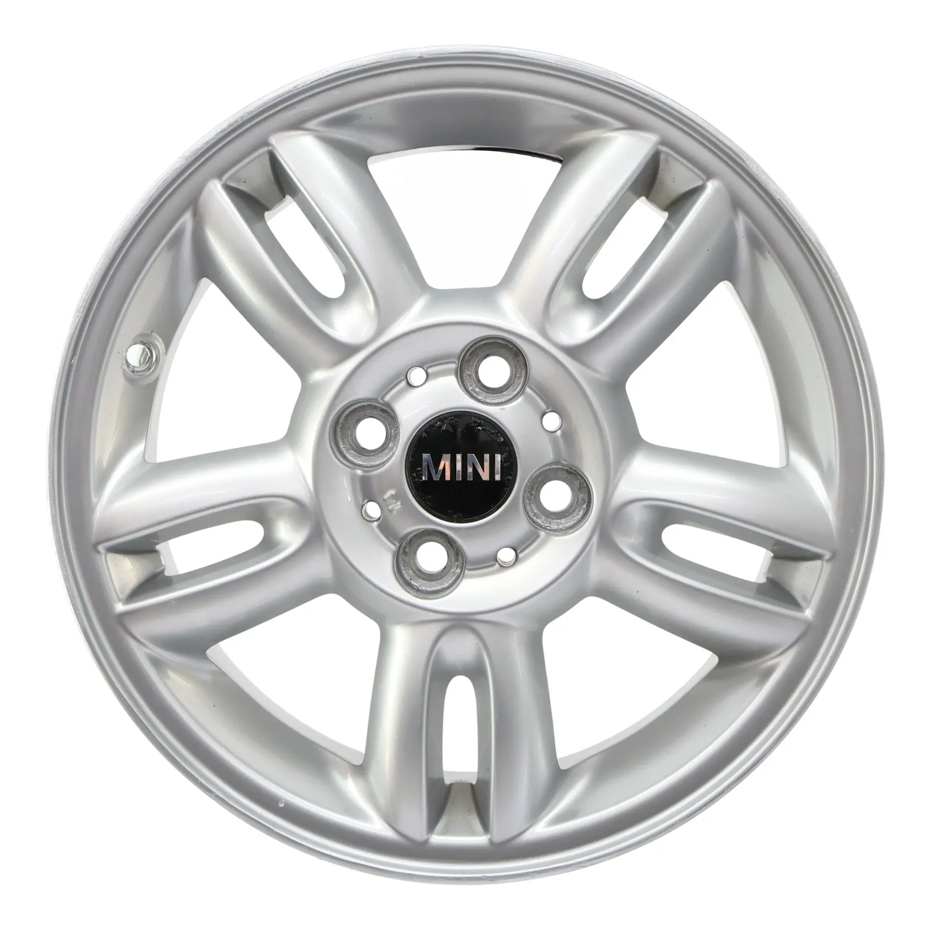 Mini Cooper R55 R56 Argent Jantes Alu Alliage 15" 5,5J etoile Twin Spoke 118