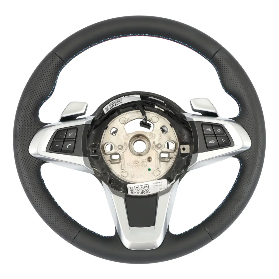 BMW Z4 E89 Roadster Steering Wheel NEW Black Leather M Sport Look Paddle Shift