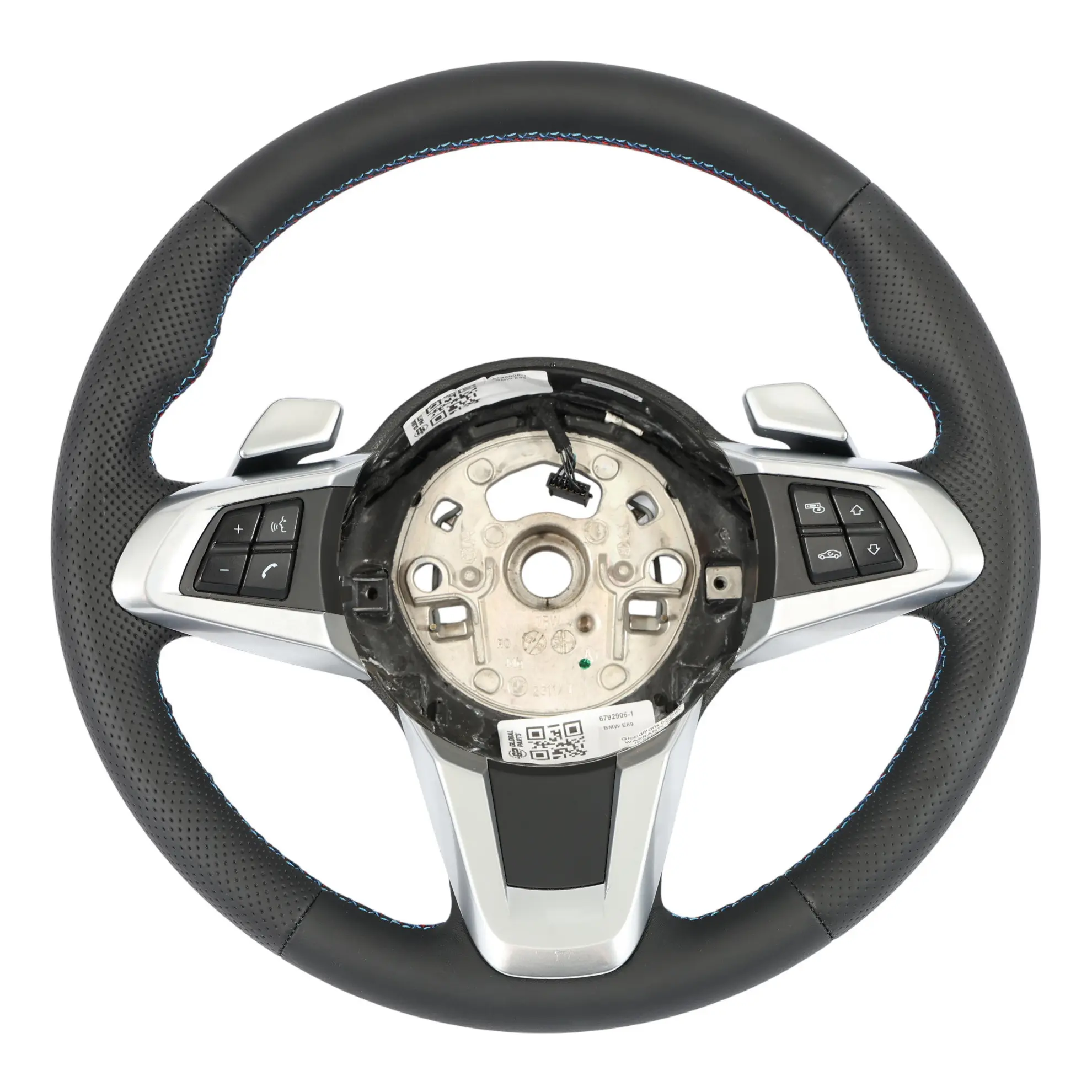 BMW Z4 E89 Roadster Steering Wheel NEW Black Leather M Sport Look Paddle Shift