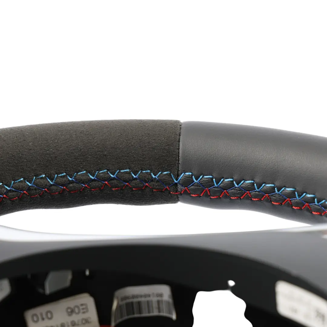 BMW E87 E90 E91 LCI NOUVEAU Volant Cuir Noir M-Sport Look Changement de Vitesse