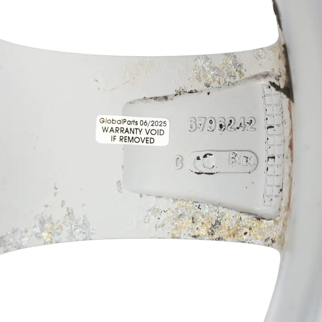 Alufelge 17" Sternspeiche 393 7,5J ET:37 BMW F30 F31 F32 F33 F36 - SKU 6796242-2 - Teilenummer 6796242
