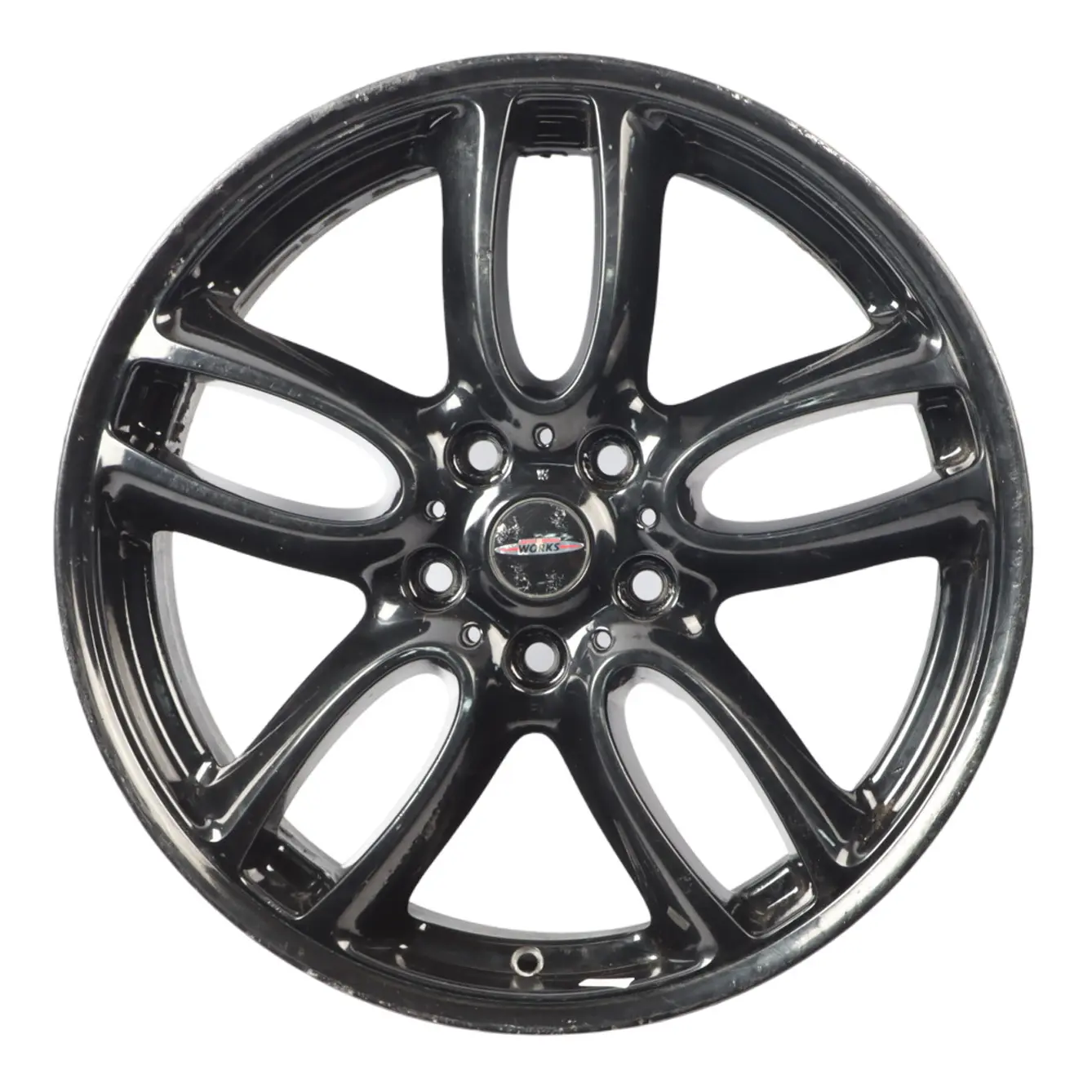 Mini Cooper R60 R61 JCW Llanta de aleación negra 19" 7,5J ET:52 Doble radio R129