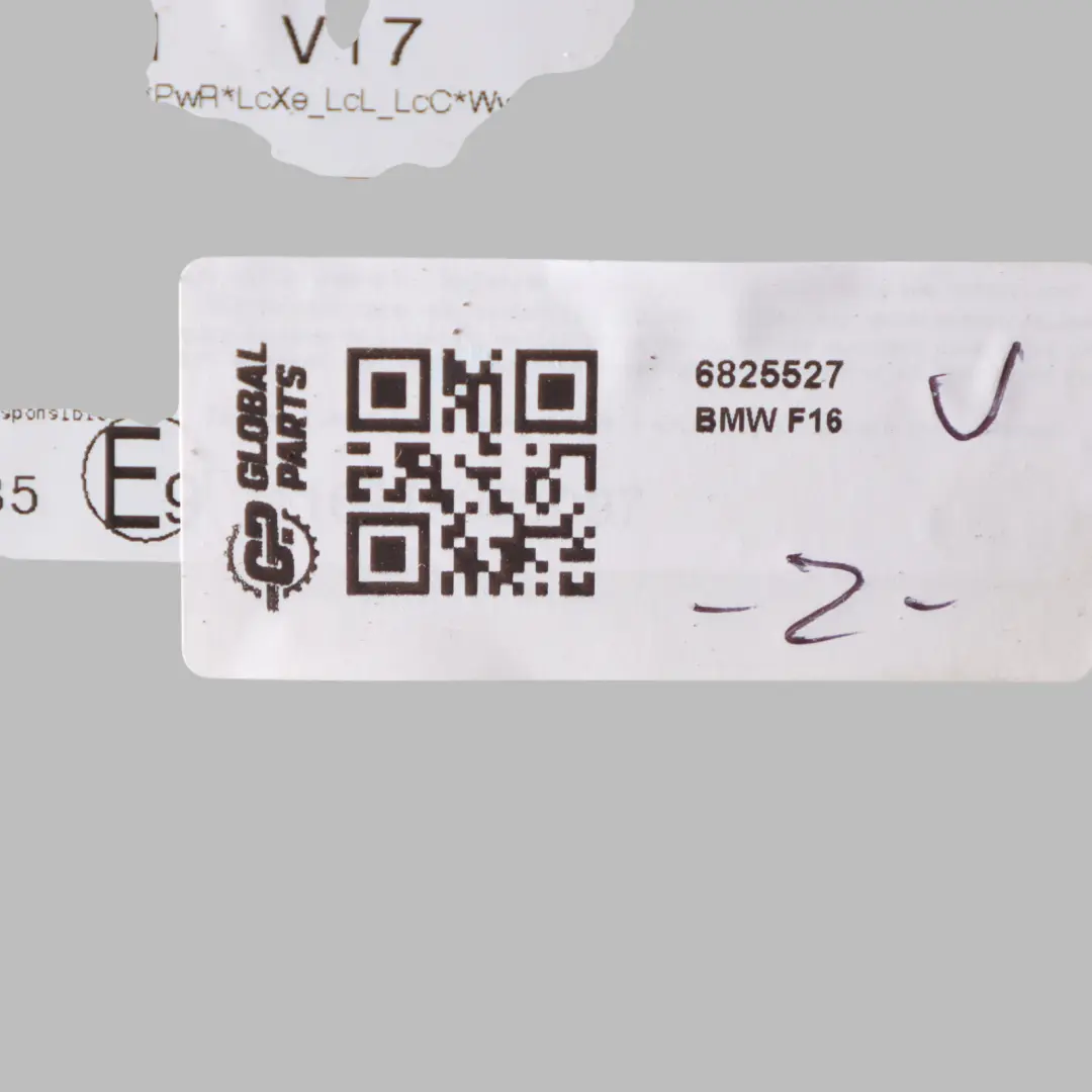 Body Domain Controller BDC Control Unit Module LR01 ECU BMW F15 F16 - SKU 6825527 - Part number 6825527
