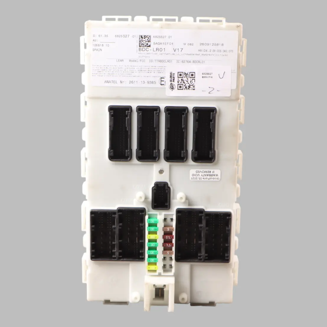 BMW F15 F16 Body Domain Controller BDC Control Unit Module LR01 ECU 6825527