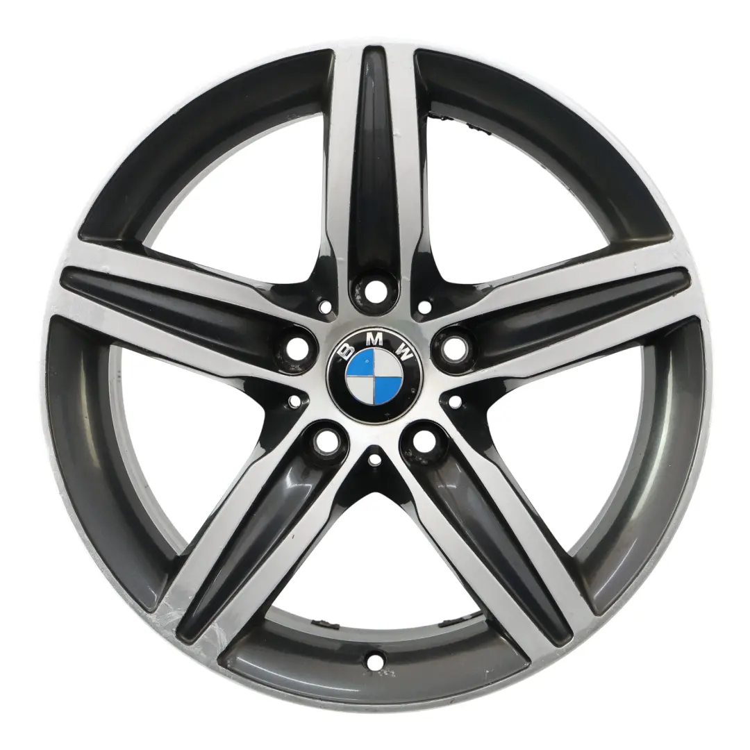 BMW F20 F21 F22 F23 Grey Alloy Wheel Rim 17" Star Spoke 379 ET:43 7,5J 6850151