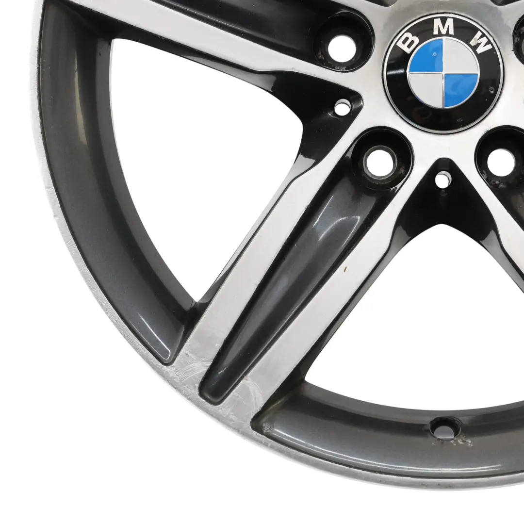 BMW F20 F21 F22 F23 Grey Alloy Wheel Rim 17" Star Spoke 379 ET:43 7,5J 6850151