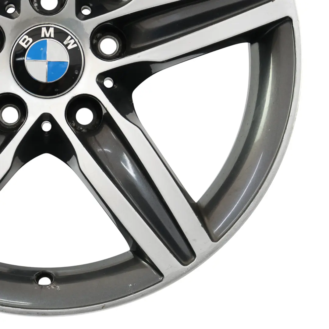 BMW F20 F21 F22 F23 Grey Alloy Wheel Rim 17" Star Spoke 379 ET:43 7,5J 6850151