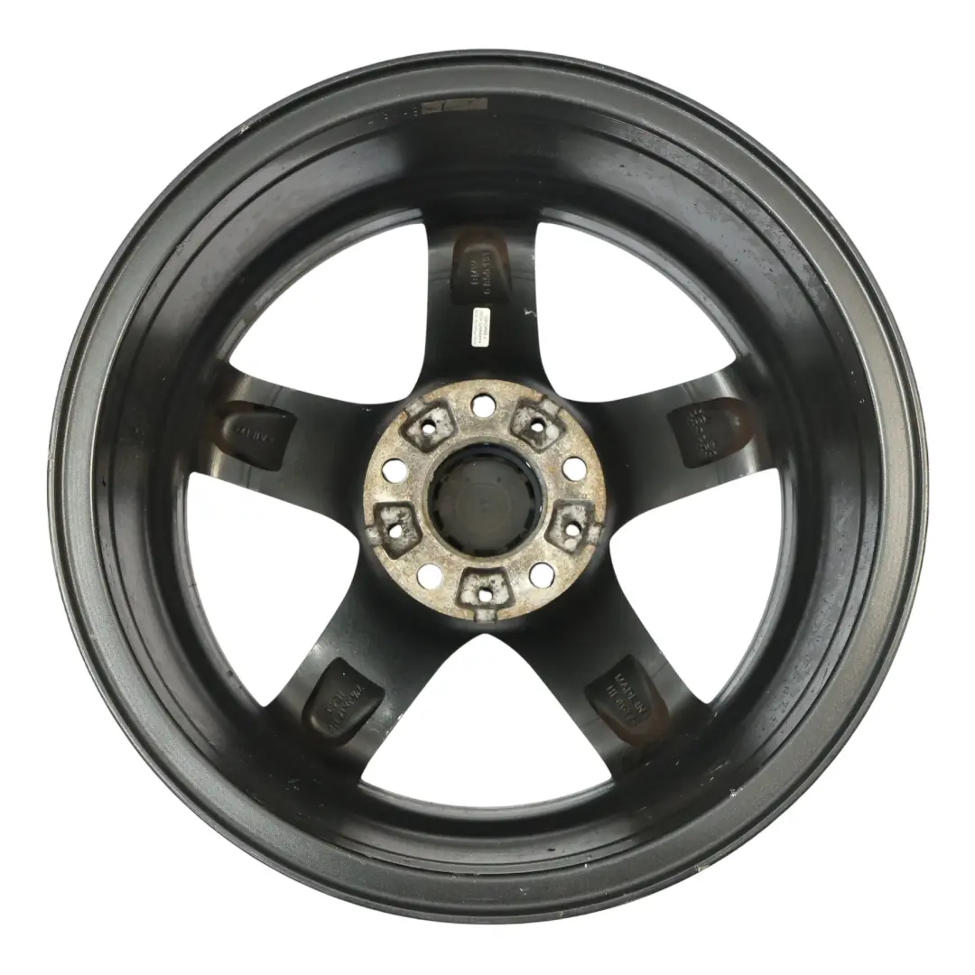 BMW F20 F21 Black Alloy Wheel Rim 17" Star Spoke 379 ET:43 7,5J 6850151
