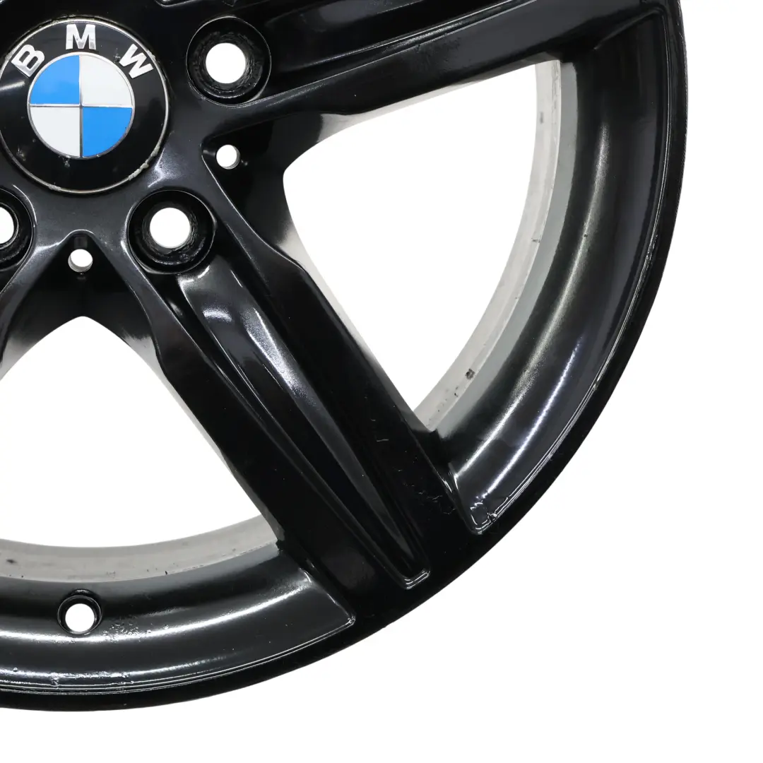 BMW F20 F21 Black Alloy Wheel Rim 17" Star Spoke 379 ET:43 7,5J 6850151