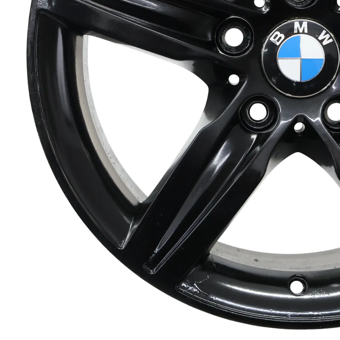 BMW F20 F21 Black Alloy Wheel Rim 17" Star Spoke 379 ET:43 7,5J 6850151