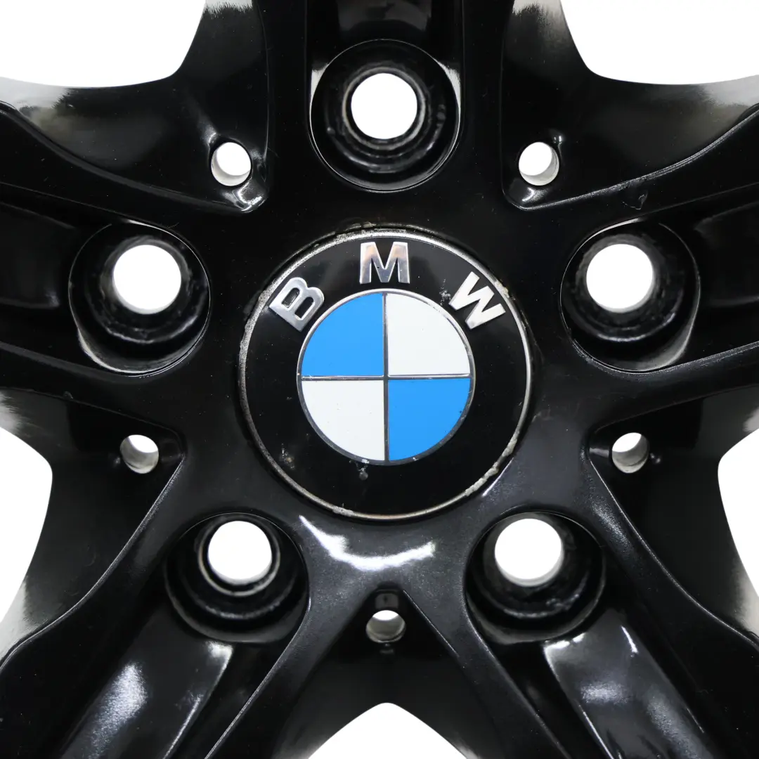 BMW F20 F21 Black Alloy Wheel Rim 17" Star Spoke 379 ET:43 7,5J 6850151