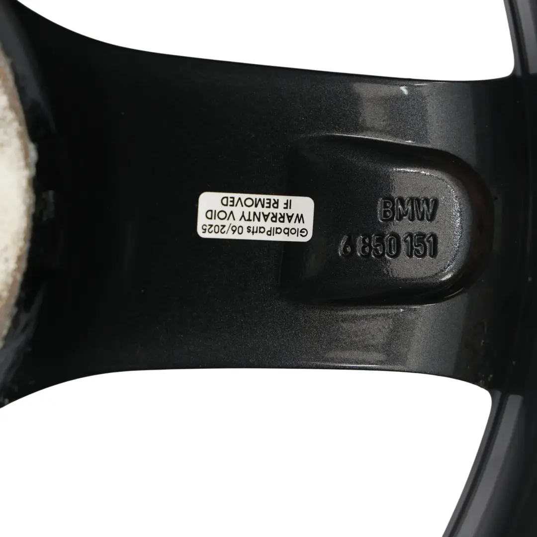 Jantes Alu Alliage 17 " 7,5J Rayons en etoile 379 ET: 43 BMW F20 F21 F22 F23 - SKU 6850151-2 - Numéro de pièce 6850151