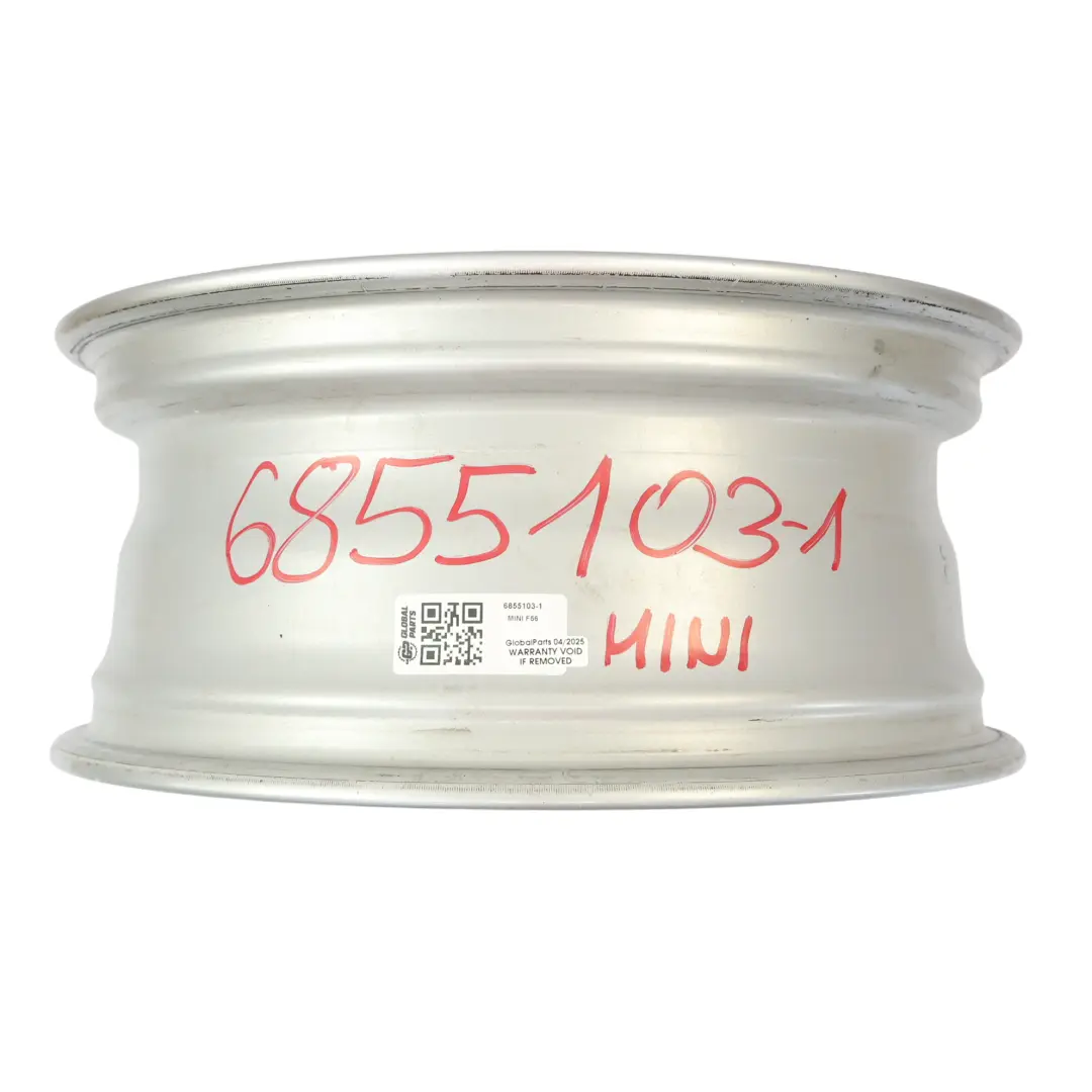 Mini Cooper F55 F56 Silver Wheel Alloy Rim 16" Loop Spoke 494 6,5J ET:54 6855103
