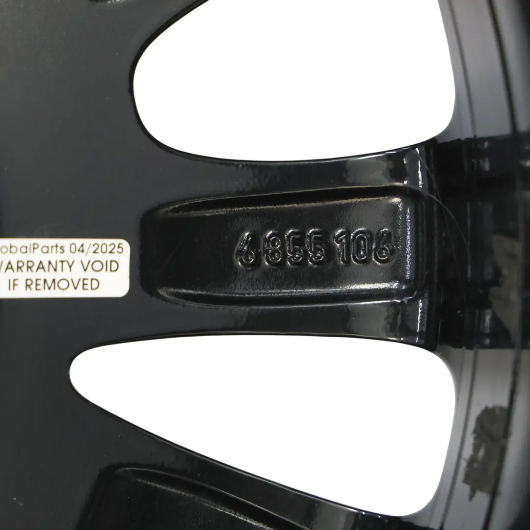 Mini Cooper One F55 F56 Cerchio in lega nero 16" 6,5J Victory Spoke 495 ET:54