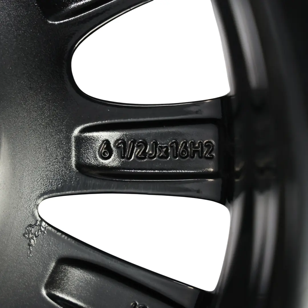 Mini Cooper One F55 F56 Cerchio in lega nero 16" 6,5J Victory Spoke 495 ET:54