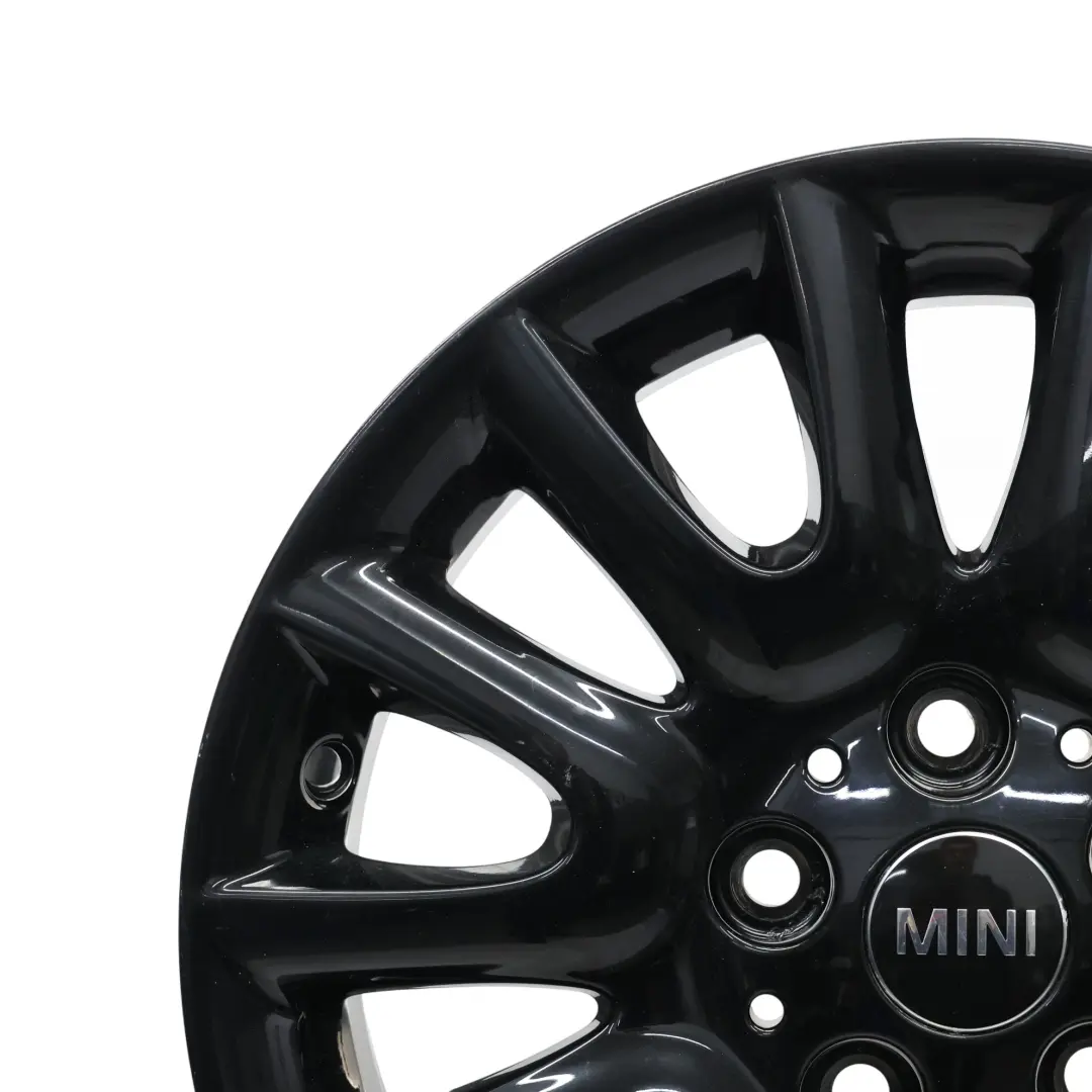Mini Cooper One F55 F56 Cerchio in lega nero 16" 6,5J Victory Spoke 495 ET:54