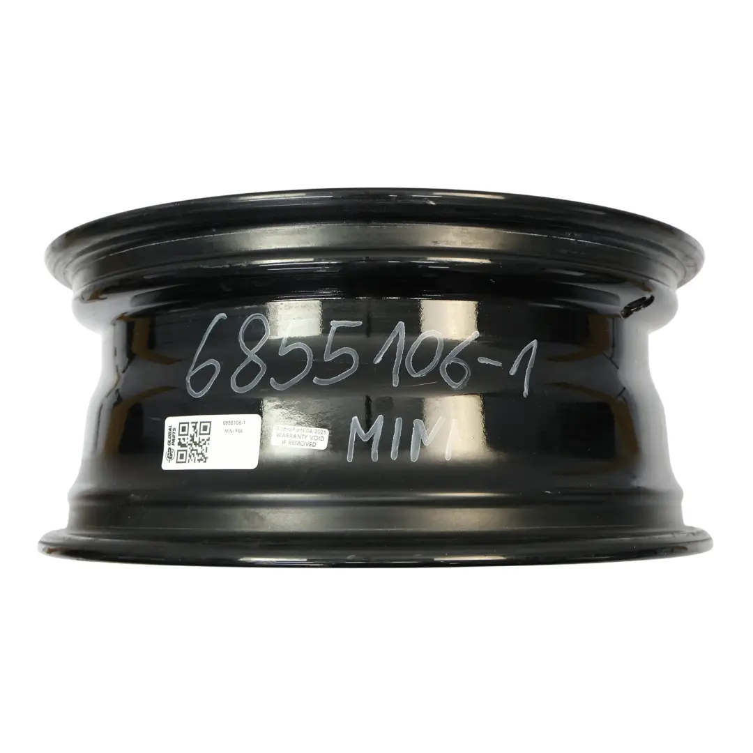 Mini Cooper One F55 F56 Cerchio in lega nero 16" 6,5J Victory Spoke 495 ET:54