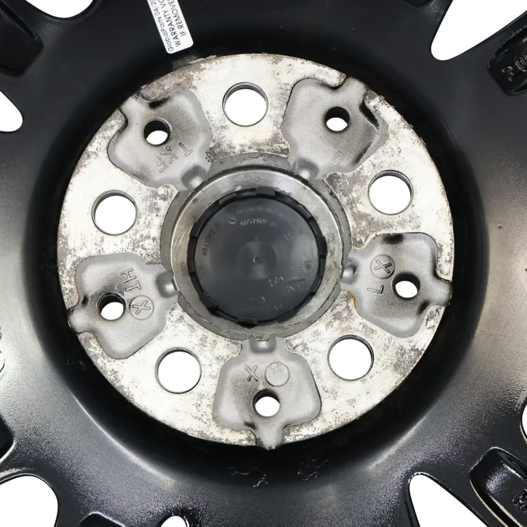 Mini Cooper One F55 F56 Cerchio in lega nero 16" 6,5J Victory Spoke 495 ET:54