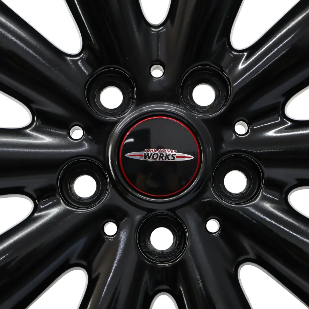Mini Cooper F55 F56 Black Wheel Alloy Rim 17" ET:54 7J Cosmos Spoke 499 6855109