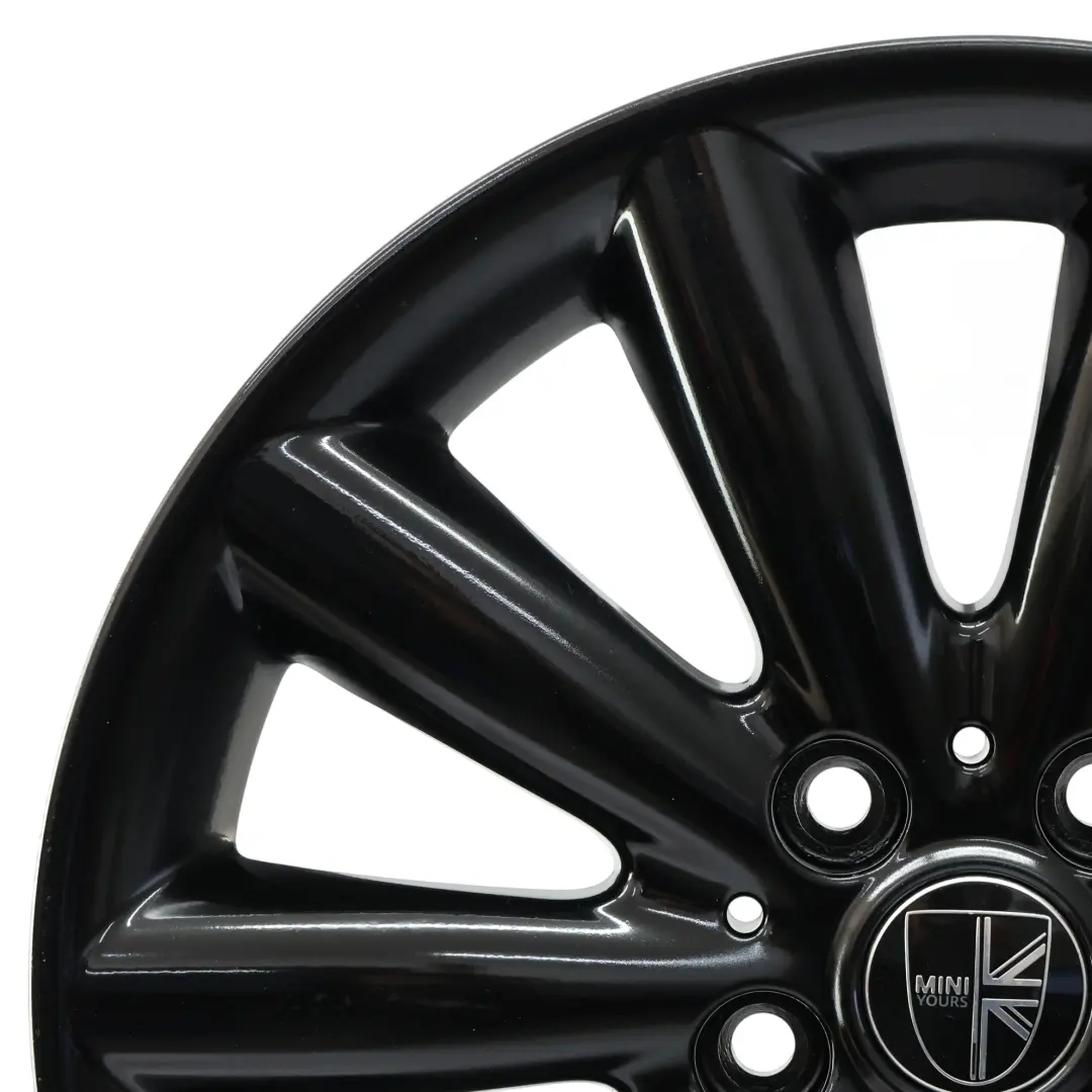 Mini Cooper F55 F56 Black Wheel Alloy Rim 17" ET:54 7J Cosmos Spoke 499 6855109