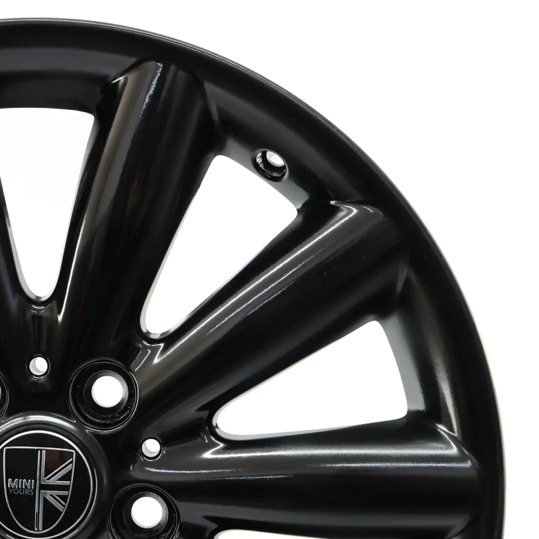 Mini Cooper F55 F56 Black Wheel Alloy Rim 17" ET:54 7J Cosmos Spoke 499 6855109