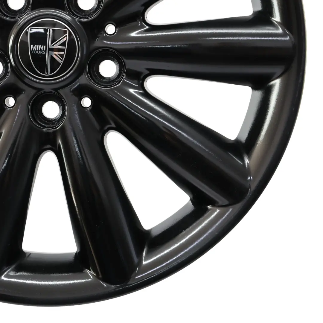 Mini Cooper F55 F56 Black Wheel Alloy Rim 17" ET:54 7J Cosmos Spoke 499 6855109