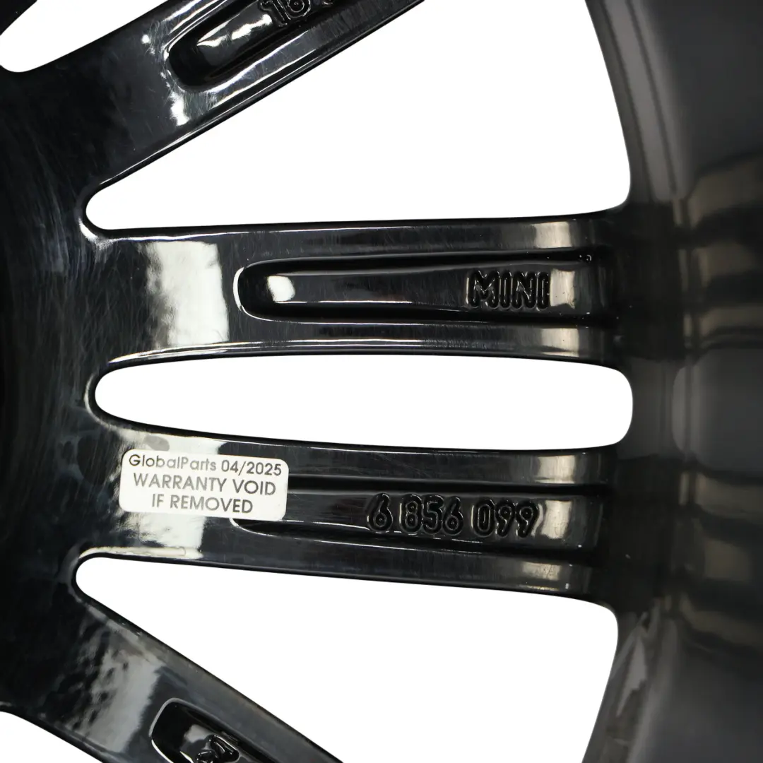 Noir Jante Alliage 17" 7J ET:54 Tentacle Spoke 500 Mini F55 F56 - SKU 6856099-5 - Numéro de pièce 6856099