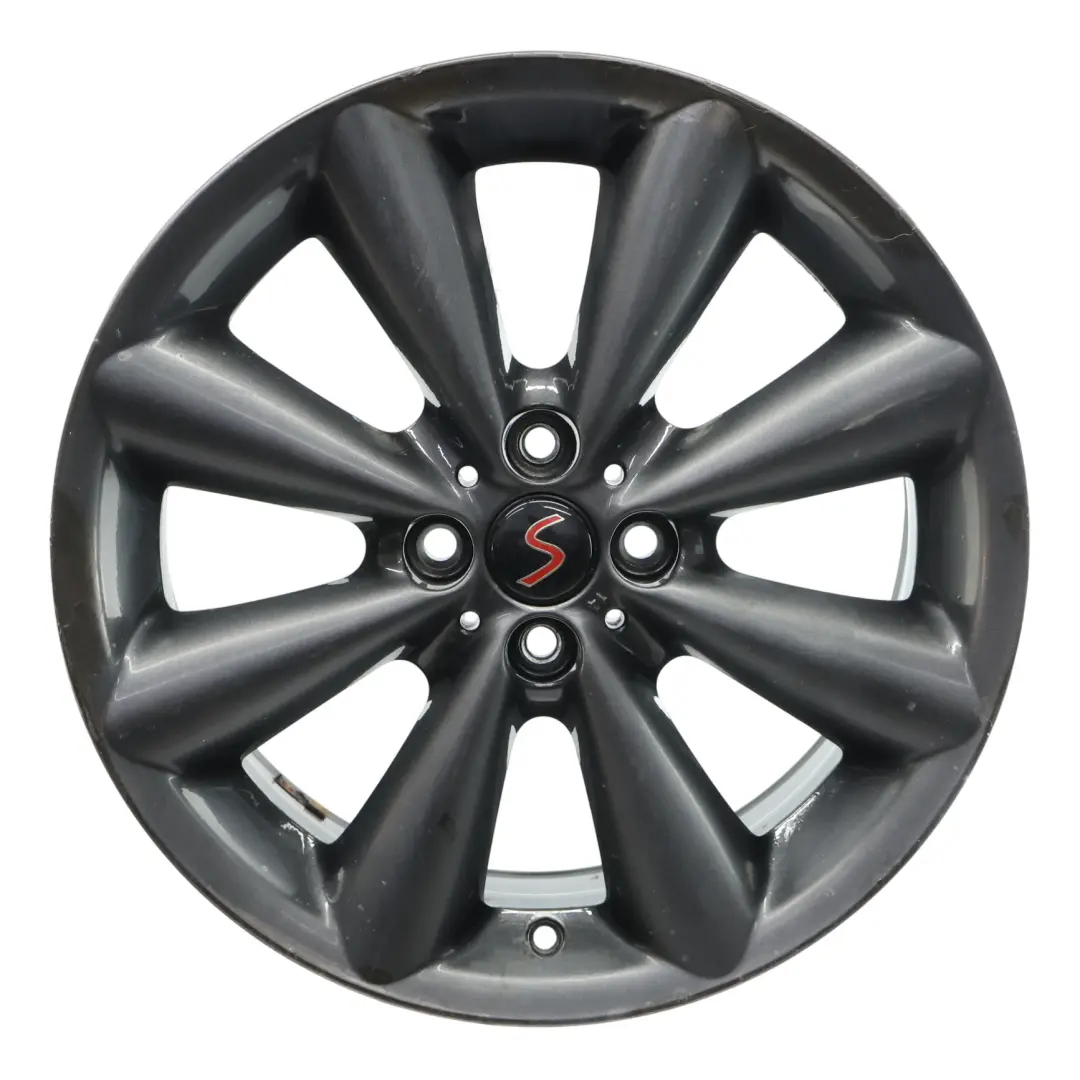 Grau Alufelge Alu Felge 17" 7J ET:48 Conical Spoke 121 Mini Cooper R55 R56 - SKU 6857070-1 - Teilenummer 6857070
