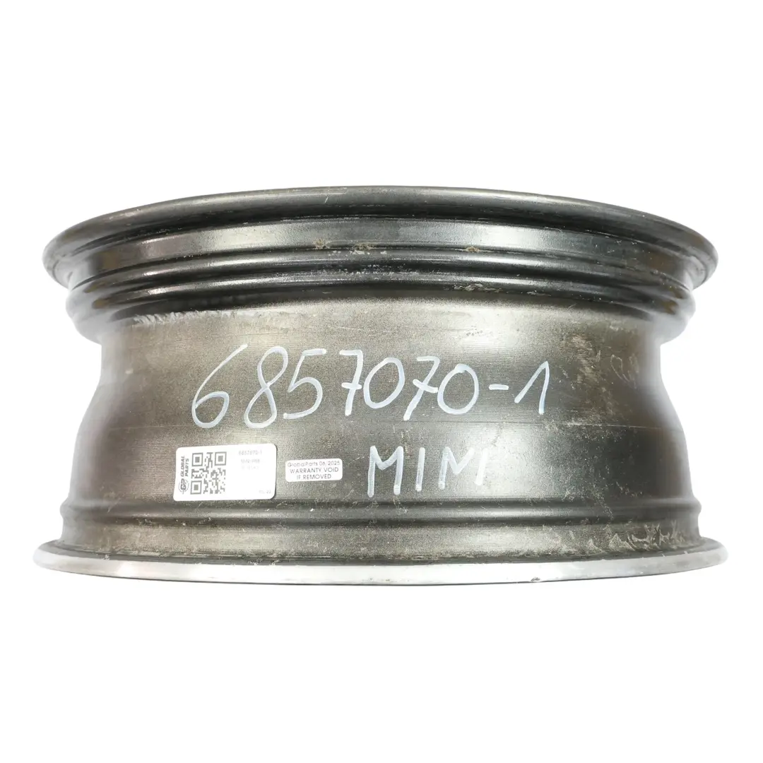 Grau Alufelge Alu Felge 17" 7J ET:48 Conical Spoke 121 Mini Cooper R55 R56 - SKU 6857070-1 - Teilenummer 6857070