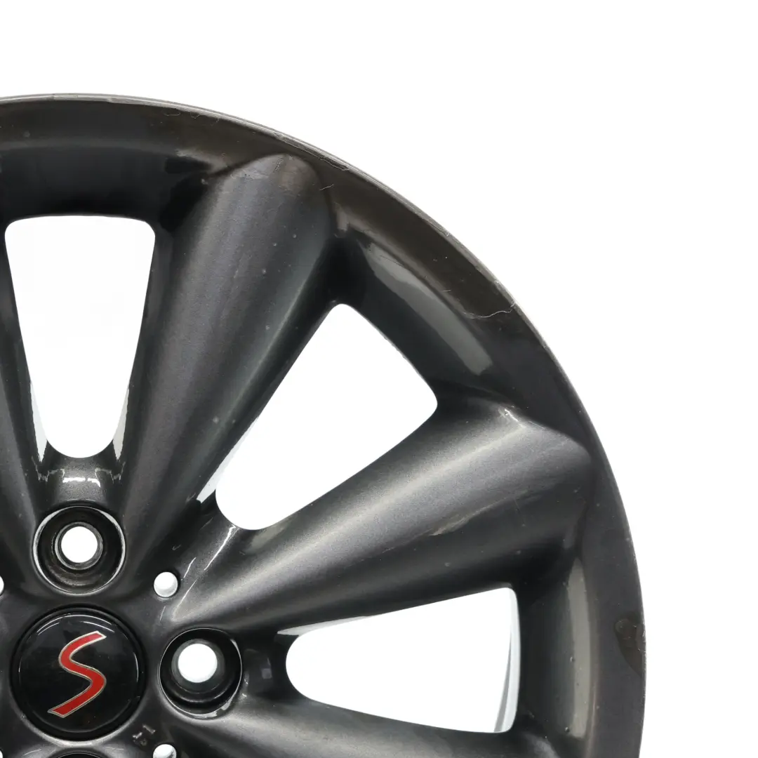 Grau Alufelge Alu Felge 17" 7J ET:48 Conical Spoke 121 Mini Cooper R55 R56 - SKU 6857070-1 - Teilenummer 6857070